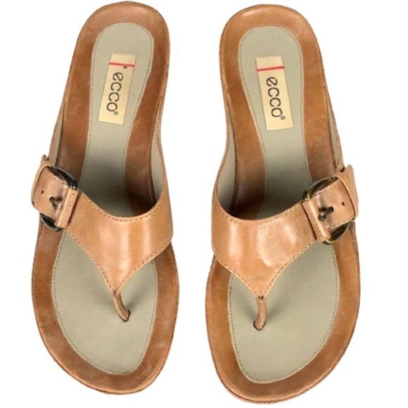 Ecco Shoes - 🎉HP🎉 ECCO Thong Sandals EU 38 US 7-7.5 BNIB